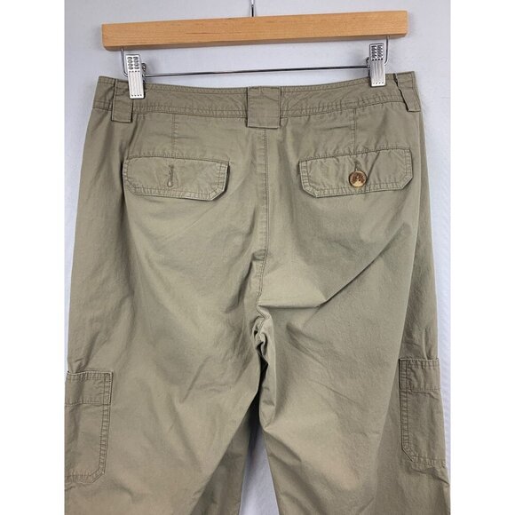 Dockers Womens Khaki Cargo Pants Size 8 - Picture 4 of 6
